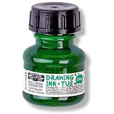 Koh-I-Noor Technical Drawing Ink 20g - Green