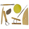Starter Pack Of EIGHT Assorted Clay Pottery Tools