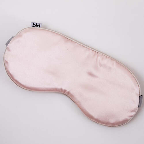 Luxury Anti-Ageing Silk Eye Mask in Blush Pink