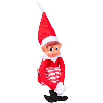 12" Elves Behavin’ Badly Naughty Christmas Elf Toy With Rude Sounds - Girl Elf