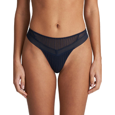 Marie Jo Tokuda Thong - Velvet Blue - XS - 8
