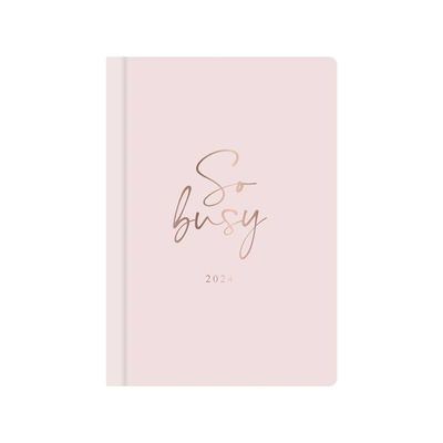 2024 Pastel Week To View A6 Diary Organiser Year Planner