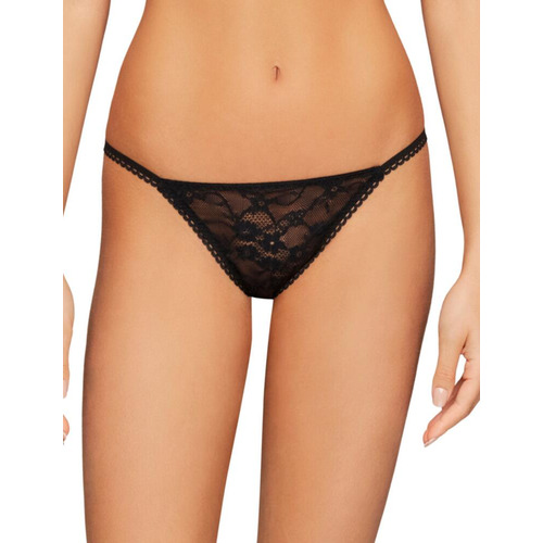 Coco De Mer Aphrodite Bikini Style Brief - Black