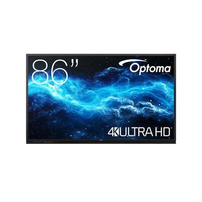 Optoma 3862RK 86" 4k Interactive Flat Panel Display