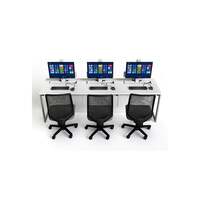 Image of Zioxi Triple P1 Computer Desk - 210W x 70D x 74H - All-in-One PCs