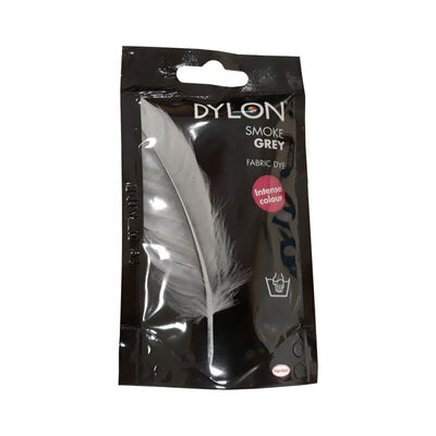 50g Dylon Hand Wash Fabric Dye Sachets - 17 Assorted Colours - SMOKE GREY (50g)