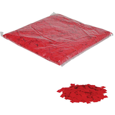 Loose Confetti 10 x 10mm 1Kg - Red