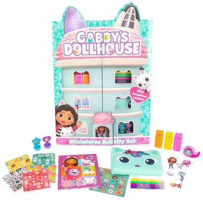 Gabby’s Dollhouse Miniatures Activity Toy Set