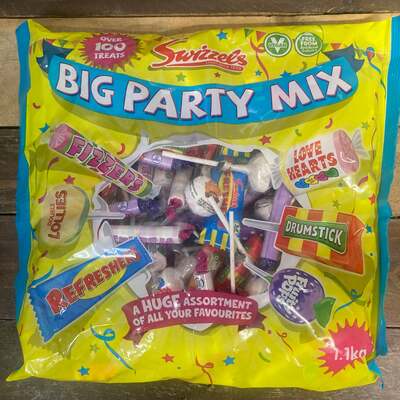 1.1Kg Swizzels Big Party Mix Bag (Over 100 Treats)