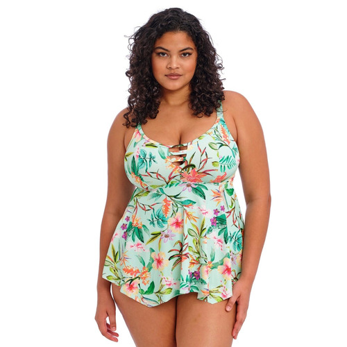 Elomi Sunshine Cove Moulded Tankini Top - Aqua
