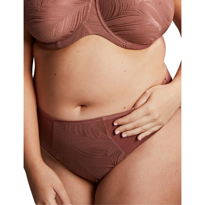Sculptresse by Panache Illuminate Deep Brief - Burlwood