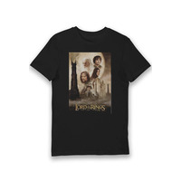 Image of Lord of the Rings The Two Towers Adults T-Shirt - Black - S