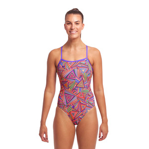 Funkita Ladies Trihard Single Strap One Piece