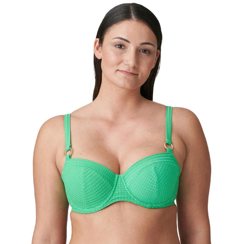 Prima Donna Swim Maringa Padded Balcony Bikini Top - Lush Green