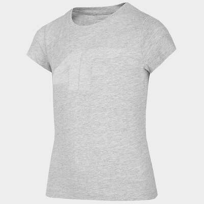 4F Junior Simple T-shirt - Gray