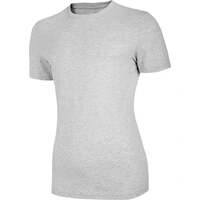 Image of 4F Mens Regular T-Shirt - Cool Light Gray Melange