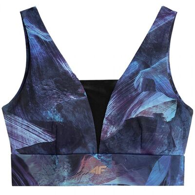 4F Womens Sports Bra - Blue
