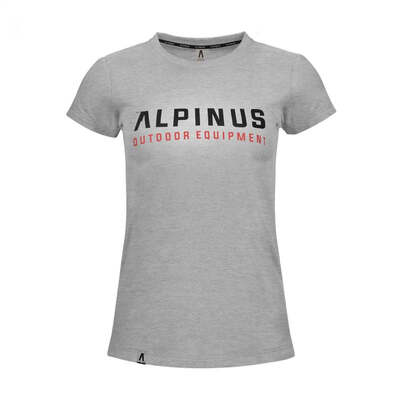 Alpinus Womens Chiavenna T-shirt - Gray
