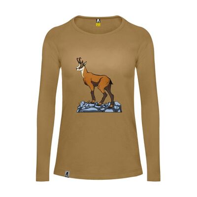 Alpinus Womens Varena T-shirt - Brown