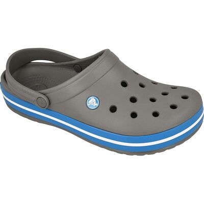 Crocs Mens Crocband Slides - Gray