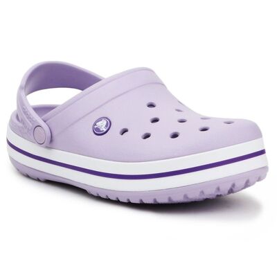 Crocs Womens Crocband Slippers - Purple