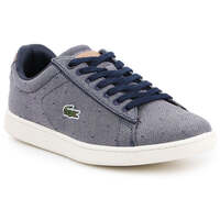 Image of Lacoste Womens Carnaby Evo 218 3 Spw Lifestyle Shoes - Navy Blue/White