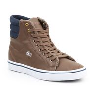 Image of Lacoste Womens Marcel MID PWT DK Shoes - Brown