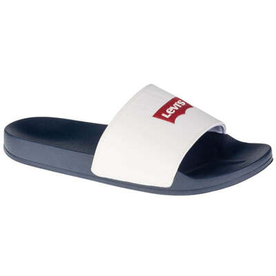 Levi’s Womens June Batwing Slippers - White