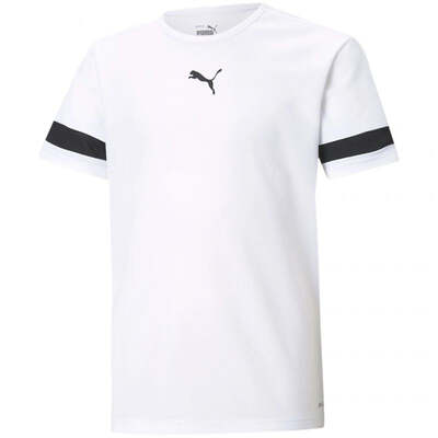 Puma Junior TeamRise Jersey T-Shirt - White