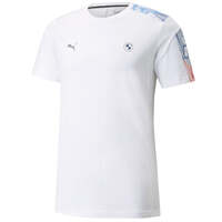 Image of Puma Mens BMW Motorsport T7 T-shirt - White