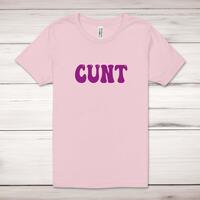 Purple Cunt Adult T-Shirt