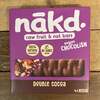 12x Nakd Double Cocoa Chocolish Raw Fruit & Nut Bars (3 Packs of 4x30g)
