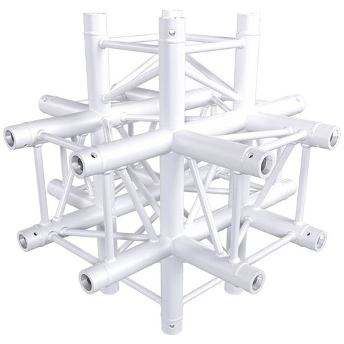 Contestage Quatro290 50mm Truss 6 Way Cross - White
