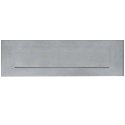 Frelan Hardware Letter Plate (330mm x 100mm), Satin Stainless Steel - JSS3009 SATIN STAINLESS STEEL - 330mm x 100mm