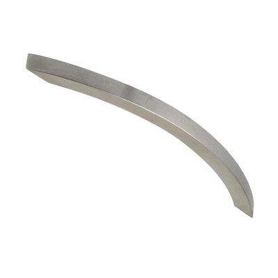 Hafele Metropolis Bow Handle (160mm, 224mm or 320mm), Satin Stainless Steel - 100.55.BOW GRADE 304 STAINLESS STEEL - 160mm C/C