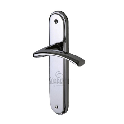 M Marcus Sorrento Tosca Door Handles, Polished Chrome - SC-4350-PC (sold in pairs) LOCK (WITH KEYHOLE)