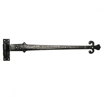 Kirkpatrick Black Antique Malleable Iron Lift-Off Hinge (26 Inch) - AB809 (sold in pairs)  BLACK ANTIQUE - 26"