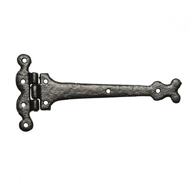 Kirkpatrick Black Antique Malleable Iron Hinge (8 Inch) - AB816 (sold in pairs)  BLACK ANTIQUE - 8"