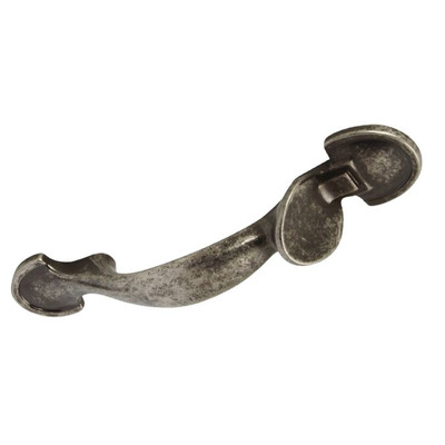 Hafele Norfolk Traditional Latch Pull Handle, 64mm, Antique Pewter - 101.84.901 - ANTIQUE PEWTER