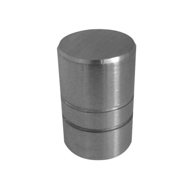 Frelan Hardware Cylinder Cupboard Knob (14mm OR 18mm), Satin Stainless Steel - JH8921SSS SATIN STAINLESS STEEL - 18mm