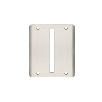 Zoo Hardware Vier DIN Spare Double Strike To Suit Roller, Satin Stainless Steel - ZLAP22SS SATIN STAINLESS STEEL