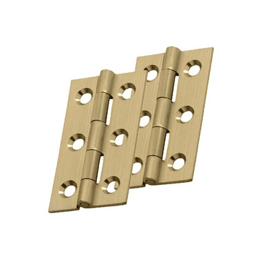 Carlisle Brass Fingertip Cabinet Hinges (64mm x 35mm), Self Coloured - FTD800SCOL (sold in pairs) SELF COLOURED - 64mm x 35mm