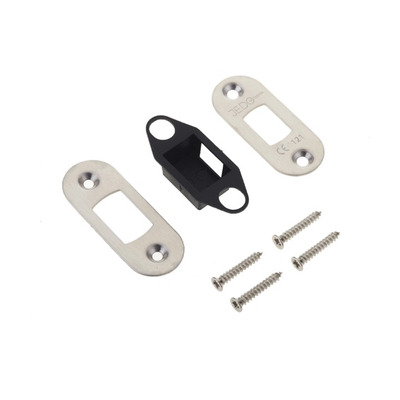 Frelan Hardware Radius Accessory Pack For JL-HDB Heavy Duty Deadbolts, Polished Stainless Steel - JL-ACDRPSS POLISHED STAINLESS STEEL - RADIUS