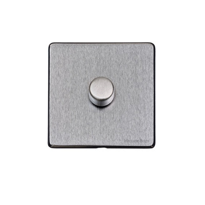 M Marcus Electrical Vintage 1 Gang Trailing Edge Dimmer Switch, Satin Chrome - X03.260.TED SATIN CHROME