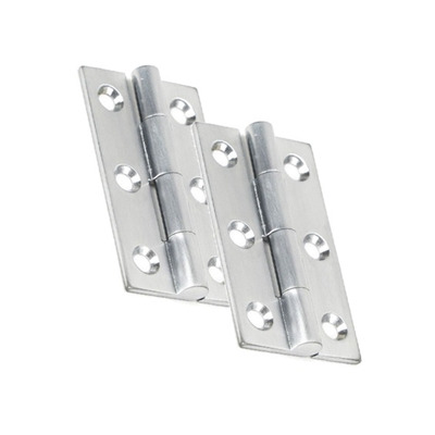 From The Anvil 2 Inch Cabinet Hinges, Satin Chrome - 49923 (sold in pairs)  SATIN CHROME