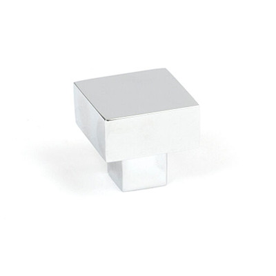 From The Anvil Albers Cabinet Knob (25mm x 25mm, 30mm x 30mm OR 35mm x 35mm), Polished Chrome - 50706 POLISHED CHROME - 35mm x 35mm