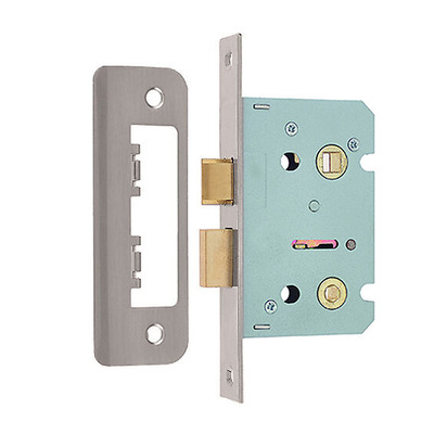 Frelan Hardware Contract Bathroom Lock (65mm OR 76mm), Satin Nickel - JL450SN 76mm (3 INCH) - SATIN NICKEL