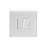 Carlisle Brass Eurolite Enhance White 13 Amp Switched Fused Spur With Flex Outlet From Base, White Plastic - PL4220 ENHANCE WHITE