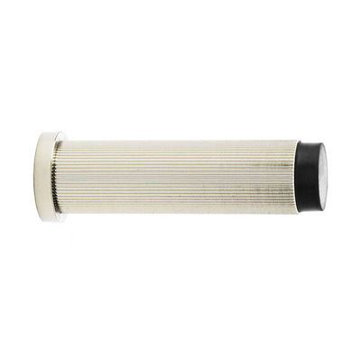 Alexander & Wilks Architectural Heavyweight Reeded Projection Door Stop, Polished Nickel PVD - AW602-75-PNPVD POLISHED NICKEL PVD