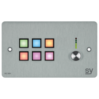 Image of SY Electronics SY-KC6V-A-UK Keypad Controller-Aluminium